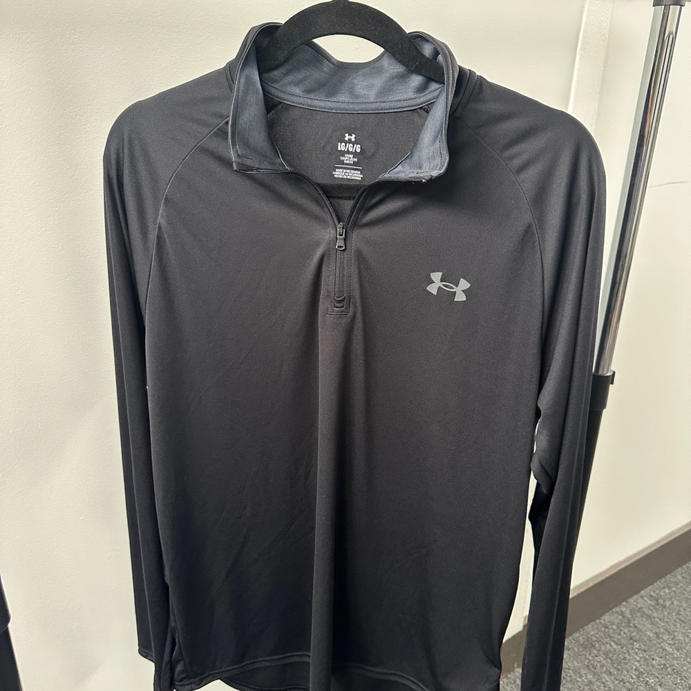 Under Armour Black Quarter-Zip Pullover